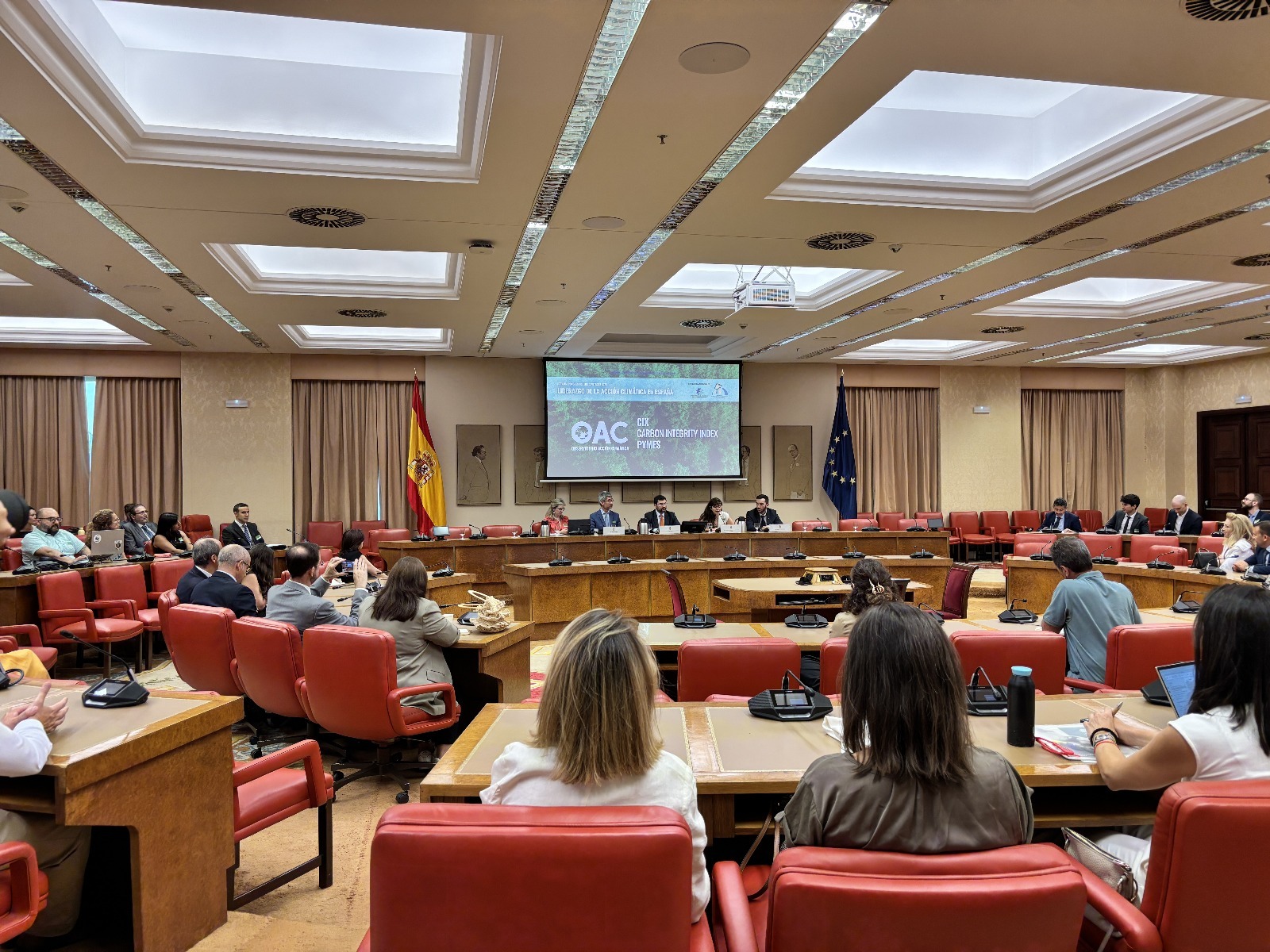 Gracity mentioned at Congreso de los Diputados during the OAC event